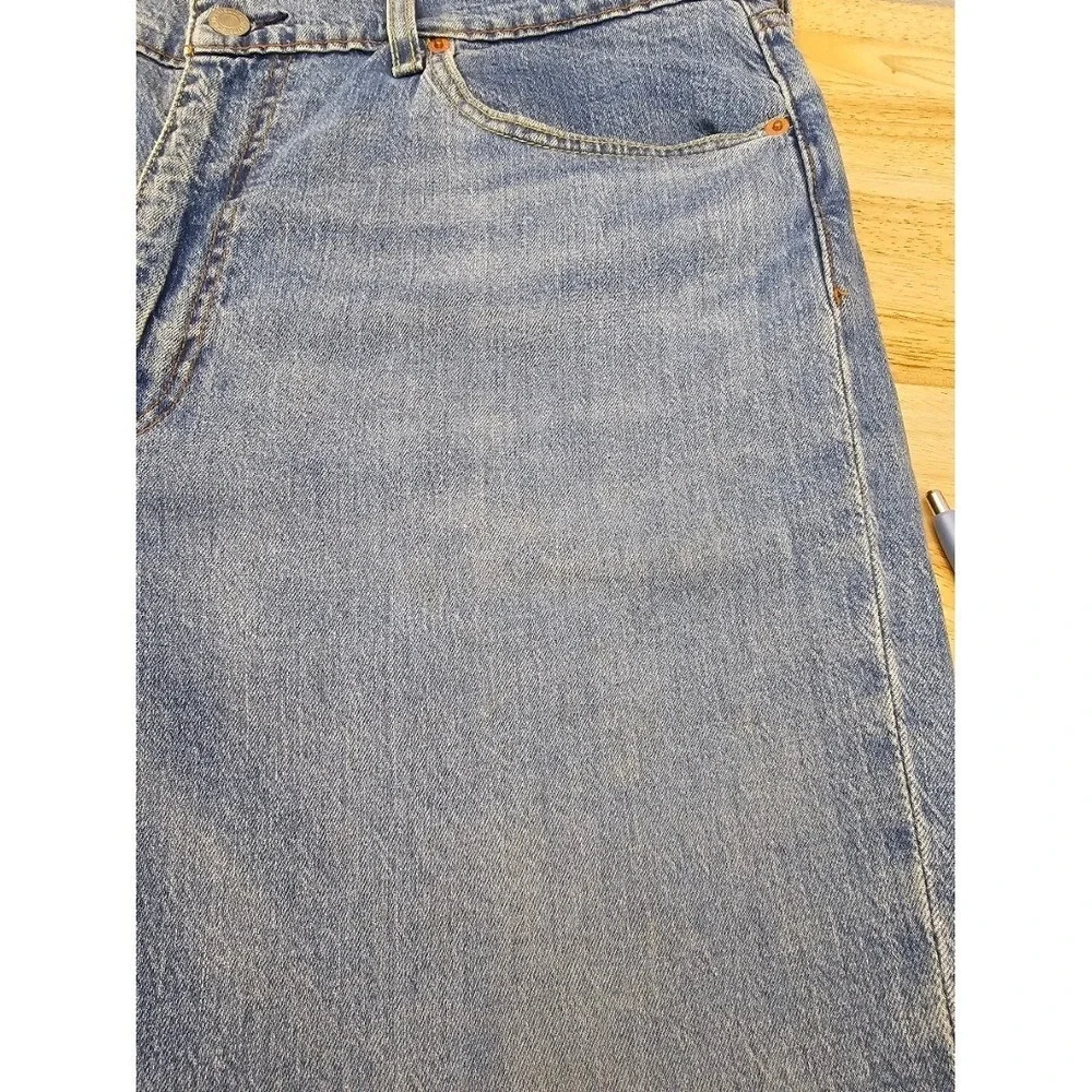 Levis 514 Straight Fit Jeans Blue 38x30 Denim‎ Medium Wash Classic Pants